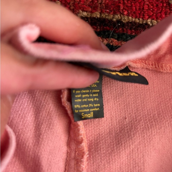 Nooworks bell bubblegum pink corduroy pants - Picture 6 of 7